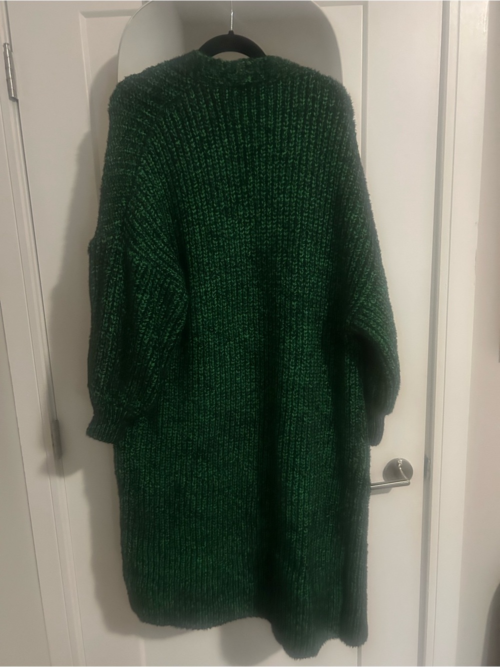Cocomore Long Green Knit Women's cardigan - Picture 5 of 5